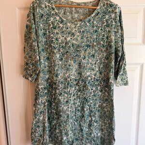 J.Jill 3/4 Sleeve Ballet Tunic Tall